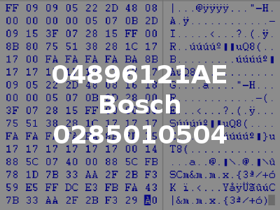 04896121AE Bosch 0285010504