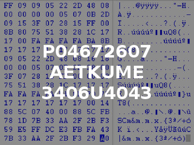 P04672607 AETKUME 3406U4043