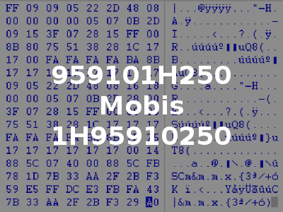 959101H250 Mobis 1H95910250