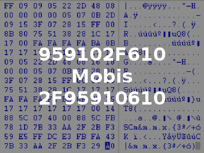 959102F610 Mobis 2F95910610