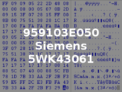 959103E050 Siemens 5WK43061