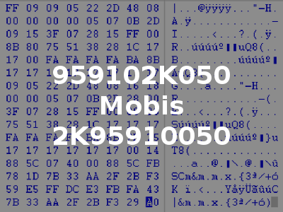 959102K050 Mobis 2K95910050