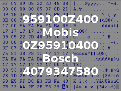 959100Z400 Mobis 0Z95910400 Bosch 4079347580
