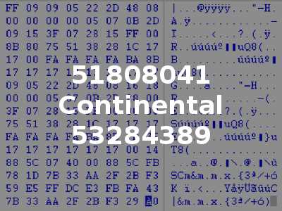 51808041 Continental 53284389