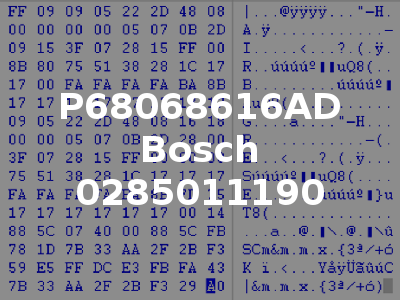 P68068616AD Bosch 0285011190