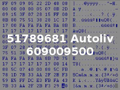 51789681 Autoliv 609009500