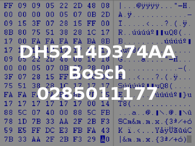 DH5214D374AA Bosch 0285011177