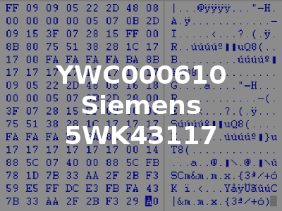 YWC000610 Siemens 5WK43117