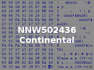 NNW502436 Continental