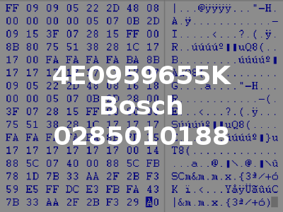 4E0959655K Bosch 0285010188