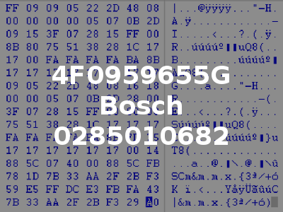 4F0959655G Bosch 0285010682