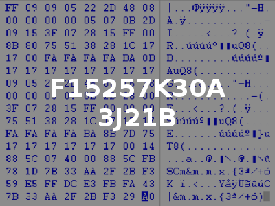 F15257K30A 3J21B