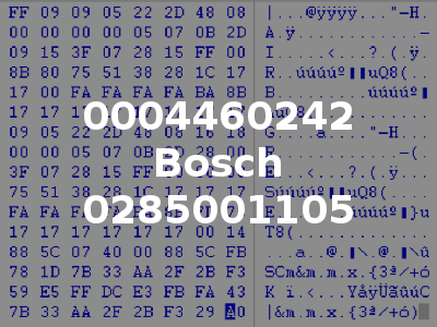 0004460242 Bosch 0285001105