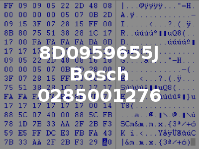 8D0959655J Bosch 0285001276