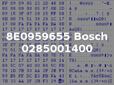 8E0959655 Bosch 0285001400