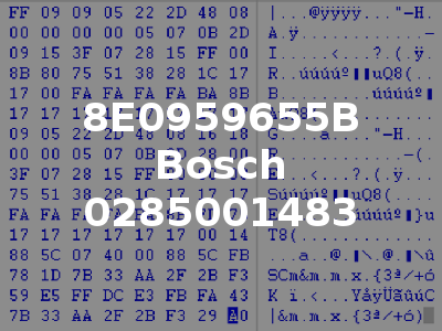 8E0959655B Bosch 0285001483