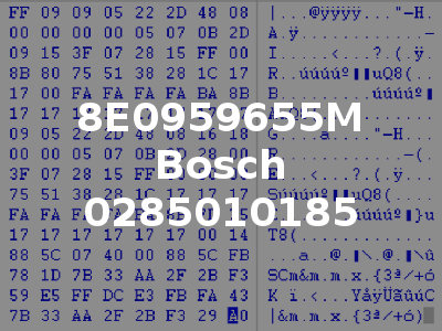 8E0959655M Bosch 0285010185