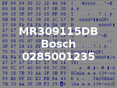 MR309115DB Bosch 0285001235