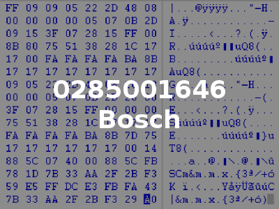 0285001646 Bosch