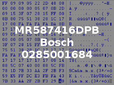 MR587416DPB Bosch 0285001684
