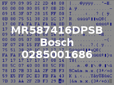 MR587416DPSB Bosch 0285001686