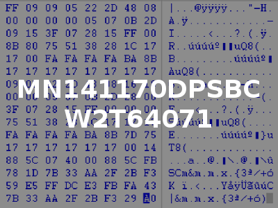 MN141170DPSBC W2T64071