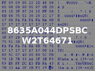 8635A044DPSBC W2T64671