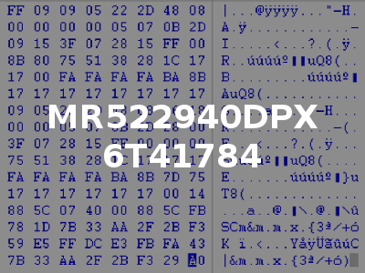 MR522940DPX 6T41784