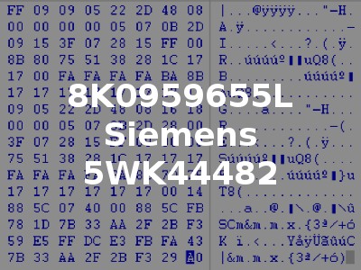 8K0959655L Siemens 5WK44482