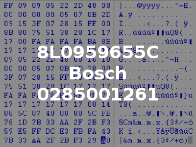 8L0959655C Bosch 0285001261
