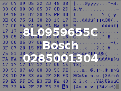 8L0959655C Bosch 0285001304