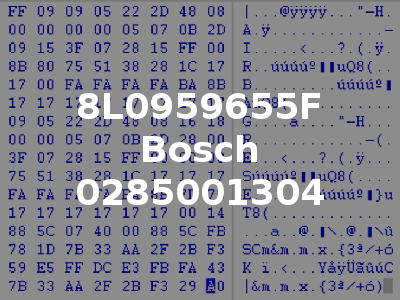 8L0959655F Bosch 0285001304