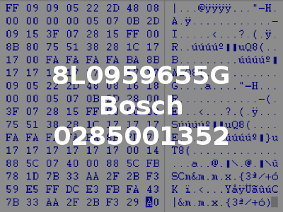 8L0959655G Bosch 0285001352