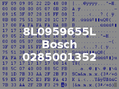 8L0959655L Bosch 0285001352