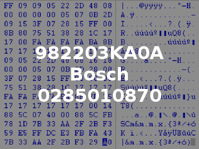 982203KA0A Bosch 0285010870
