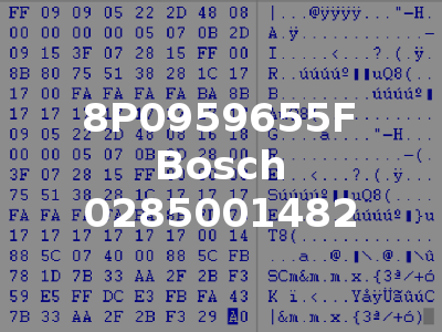 8P0959655F Bosch 0285001482