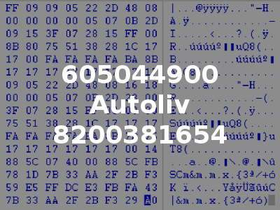 605044900 Autoliv 8200381654