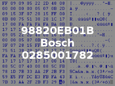 98820EB01B Bosch 0285001782
