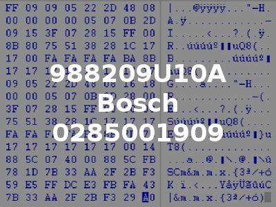 988209U10A Bosch 0285001909
