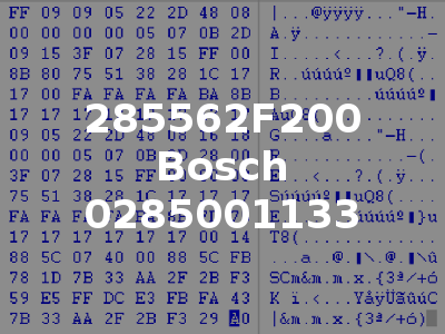 285562F200 Bosch 0285001133
