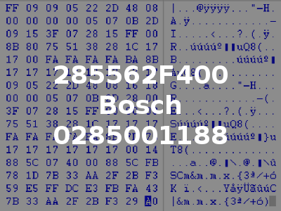 285562F400 Bosch 0285001188
