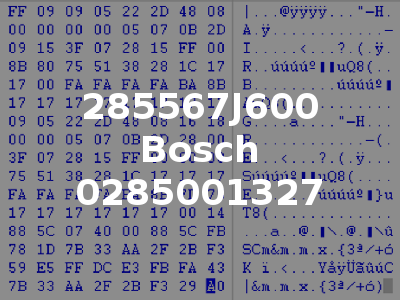 285567J600 Bosch 0285001327