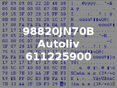 98820JN70B Autoliv 611225900