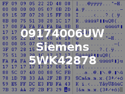 09174006UW Siemens 5WK42878