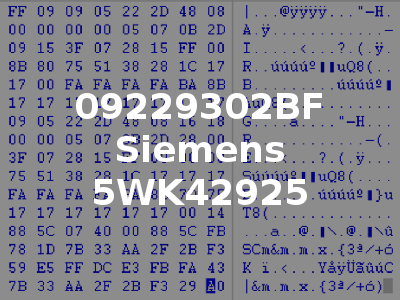 09229302BF Siemens 5WK42925