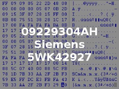 09229304AH Siemens 5WK42927