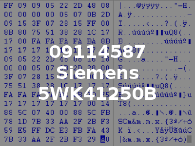 09114587 Siemens 5WK41250B
