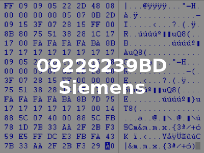 09229239BD Siemens