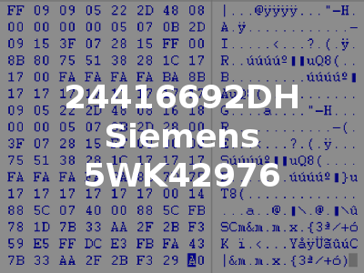 24416692DH Siemens 5WK42976