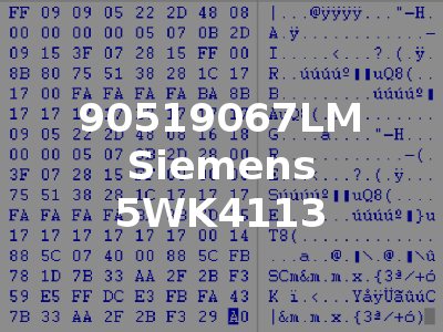 90519067LM Siemens 5WK4113